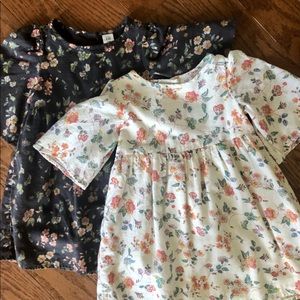 2 gap dresses size 3 toddler